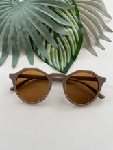 Load image into Gallery viewer, Hexagonal Sunglasses - Coffee
