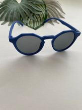 Load image into Gallery viewer, Hexagonal Sunglasses - Sea Blue
