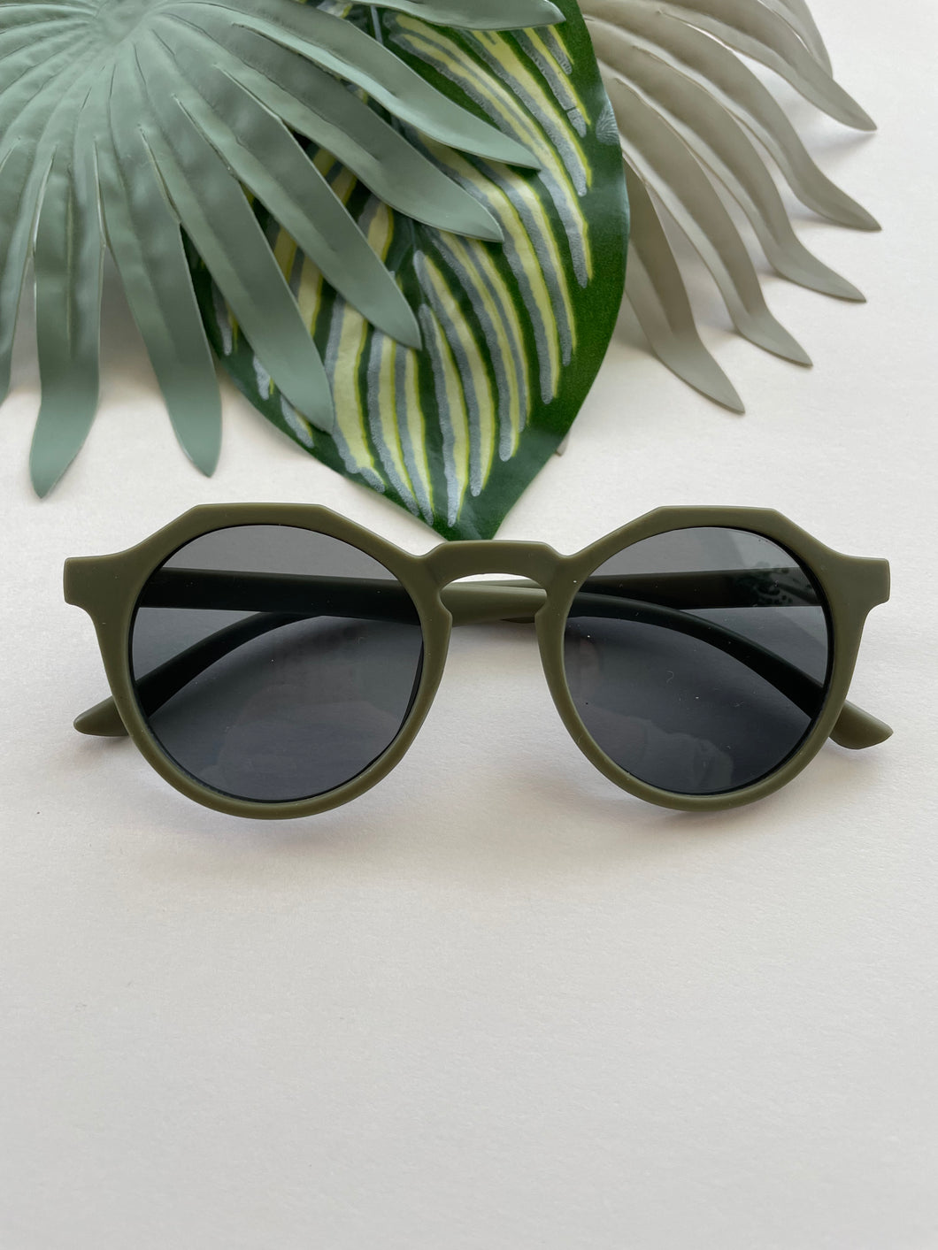 Hexagonal Sunglasses - Succulent Green
