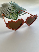 Load image into Gallery viewer, Heart Sunglasses - Rust
