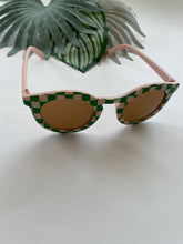 Load image into Gallery viewer, Checkered Sunglasses - Watermelon
