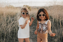 Load image into Gallery viewer, Round Bear Sunglasses - Coffee Matte
