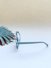 Load image into Gallery viewer, Round Retro Sunglasses - Sky Blue Matte
