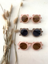 Load image into Gallery viewer, Round Bear Sunglasses - Coffee Matte

